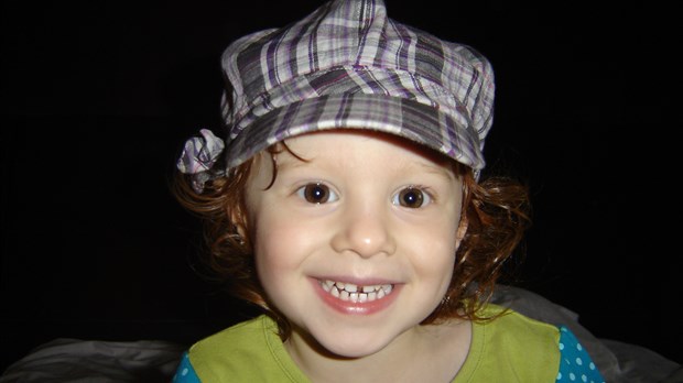 Émilie Beaudoin, 2 ans, Chambly