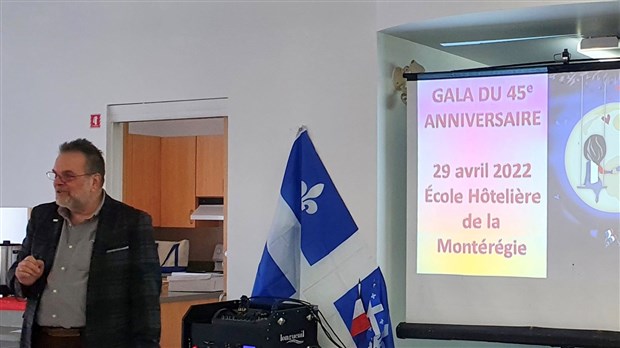 Gala du 45e anniversaire de l’Association Québec-France Montérégie