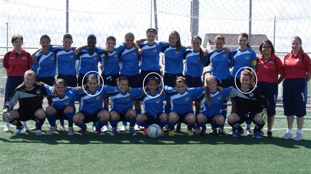 Notre région représentée chez les U14 Féminin