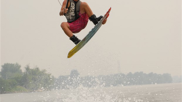 Nos adaptes du wakeboard terminent la saison en beauté