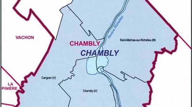 Le nouveau comté de Chambly