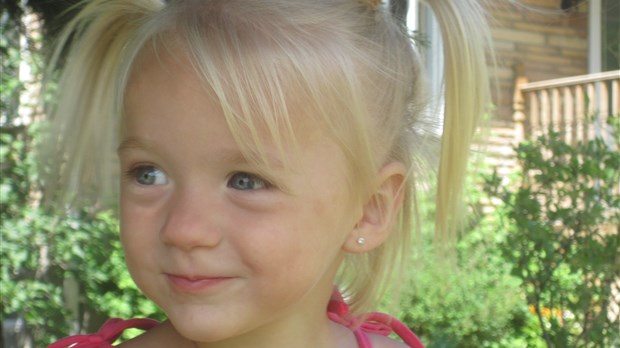 Ophély-Jade Lamarre, 2 ans, Chambly