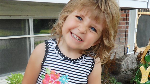 Marilie Moreau Boucher, 3 ans, Chambly
