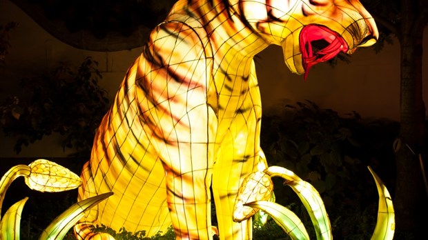 « Lanterne chinoise du jardin botanique de Montréal », par Denis Provencher, Chambly