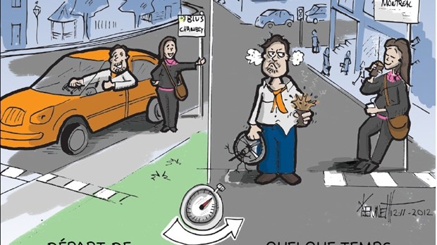 L'autobus plus rapide que l'automobile pour se rendre à Montréal