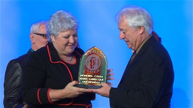 Une grande dame du milieu agricole honorée