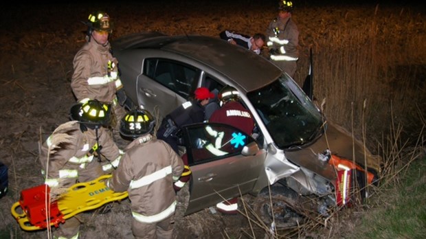 Grave accident à Carignan