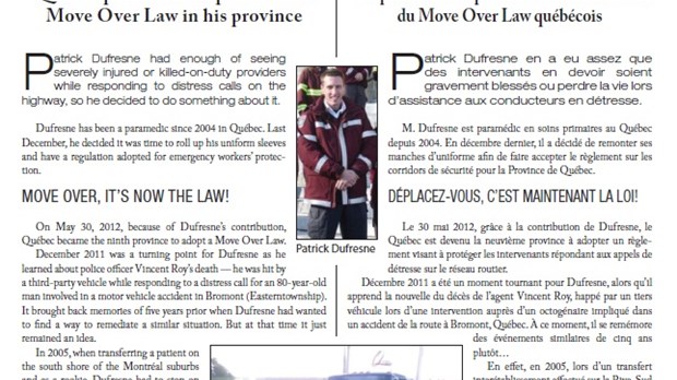 Le travail de Patrick Dufresne reconnu au Canada comme aux États-Unis