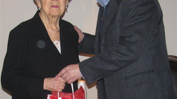 Olive Frénette célèbre ses 90 ans