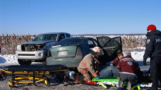 Accident sur Fréchette : un des blessés repose toujours dans un état critique