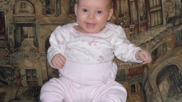 Myriam Laliberté, 3 mois, Chambly