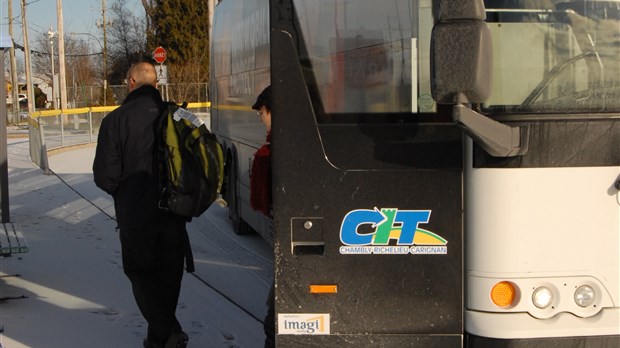 Modifications apportées aux circuits du CIT Chambly-Richelieu-Carignan