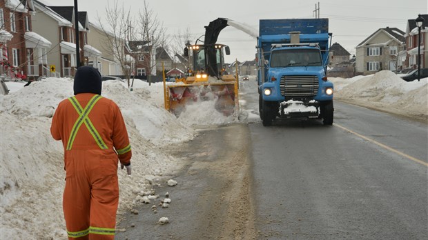 À chacun son banc de neige