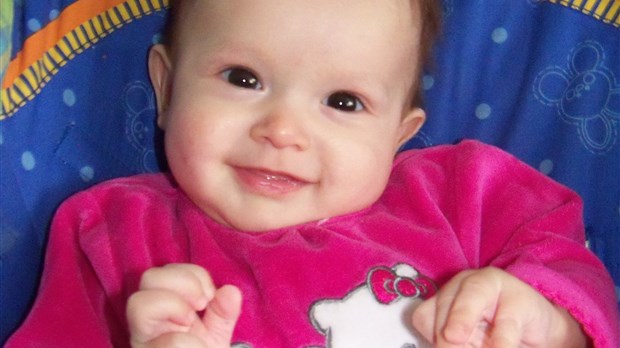 Vicky Leveneur, 4 mois, Chambly