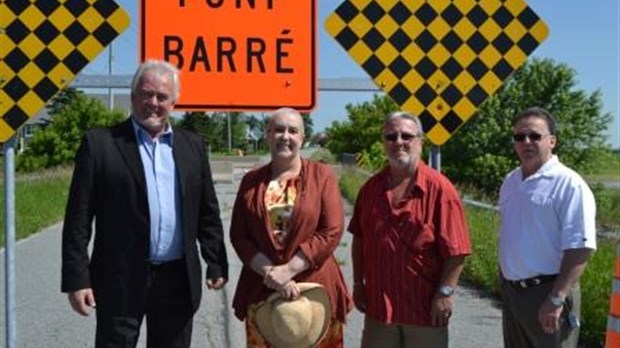 Le pont de la Branche-du-Rapide bientôt accessible