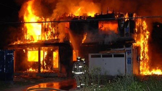 Incendie suspect à Carignan