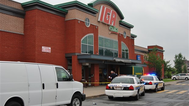 Une femme trouvée inconsciente au IGA