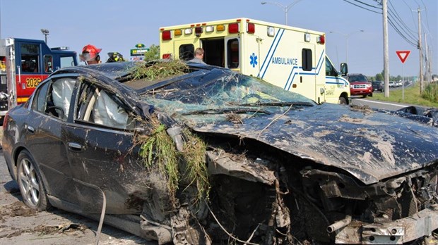 Carignan a le plus haut taux d'accidents en Montérégie