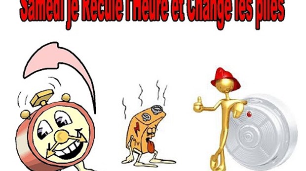 Dans la nuit de samadi à dimanche, on change l'heure