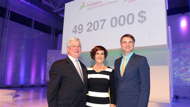 La Fondation de l'hôpital Charles-LeMoyne amasse plus de 49 M$ en 50 ans