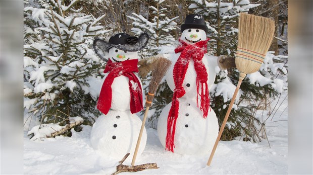 Un concours de bonshommes de neige pour souligner l'arrivée de l'hiver