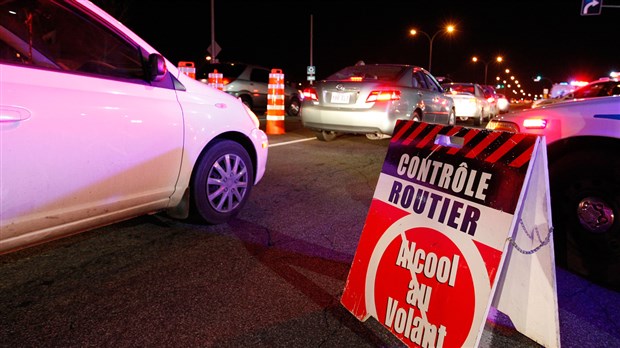 Opération Freins: 40 personnes arrêtées en Montérégie