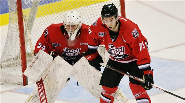 Le hockeyeur Samuel Normandeau fait sa place dans la LNAH