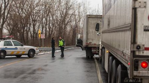 Camionnage : Près de 1 300 infractions en six ans dans la région