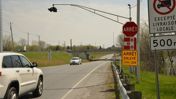 Richelieu lance une pétition pour maintenir les stops sur la 133