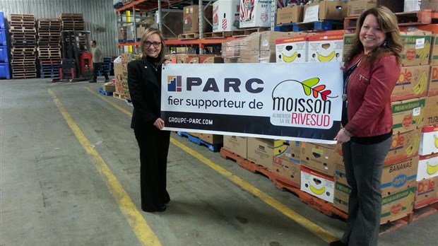 PARC amassera des des denrées et de l'argent pour Moisson Rive-Sud