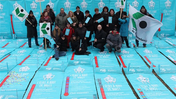 Le Syndicat de Champlain s'indigne des conditions de travail que veut imposer le gouvernement