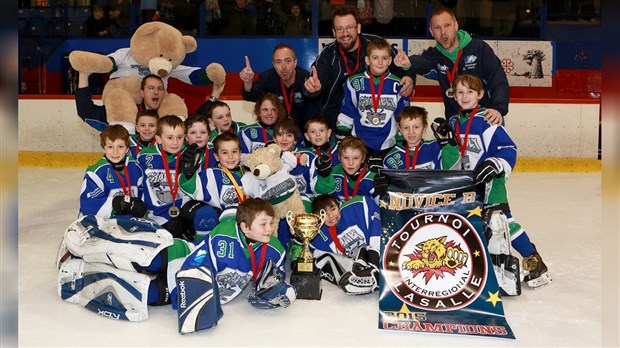 Les Rapides de Chambly Novice B invaincu lors du tournoi interrégional de LaSalle