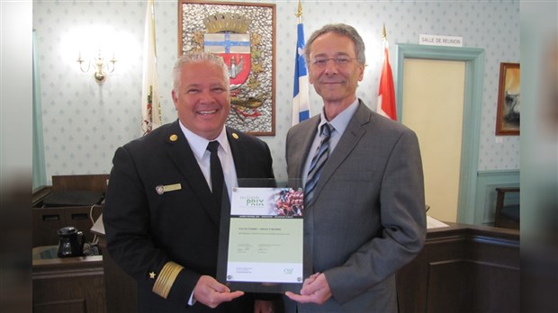 Chambly récompensée au Grands prix de la CSST de la région de Saint-Jean-sur-Richelieu