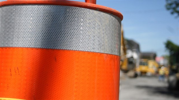 Travaux routiers du 14 à 27 juillet sur l'autoroute 10 à Carignan
