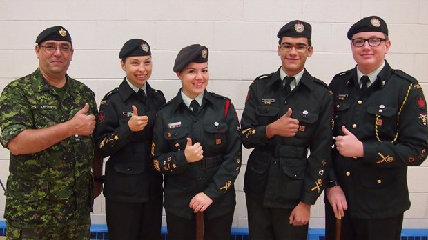 Une nouvelle équipe en poste chez les cadets de Chambly