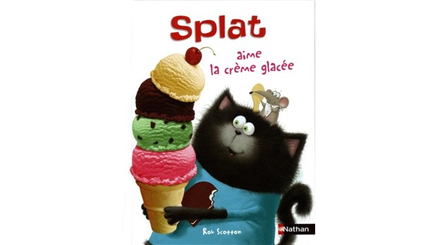 L’heure du conte présente : Splat aime la crème glacée