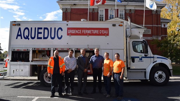 Acquisition d’un nouveau camion aqueduc pour le Service des travaux publics de la Ville de Chambly