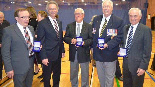 Médaille du Lieutenant-gouverneur du Québec : Cinq citoyens de Chambly honorés