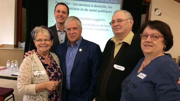 Les députés Roberge et Paradis à l’écoute des aînés de la région