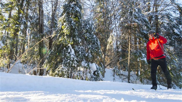 Une piste de ski de fond aménagée cet hiver à Carignan