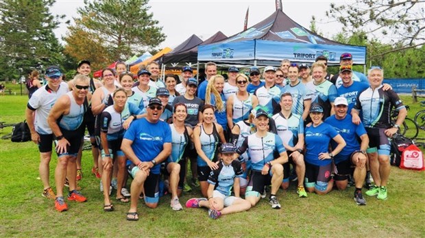 Participation record pour le Trifort de Chambly au demi-ironman du Mont-Tremblant 