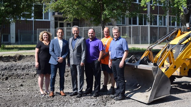 Travaux de réaménagement dans le secteur de l’école  Sainte-Marie et de la rue Benoit 