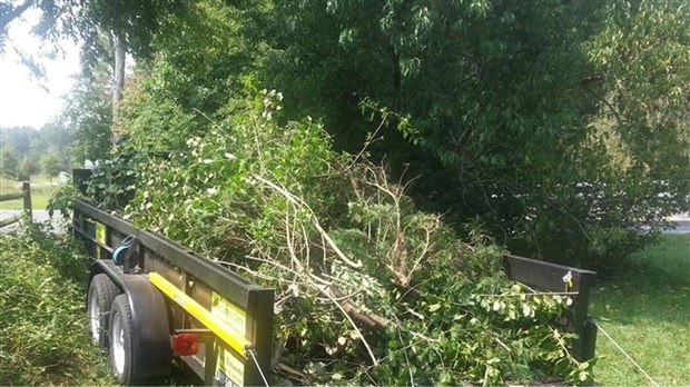 Les branches seront recueillies au garage municipal le samedi 11 août