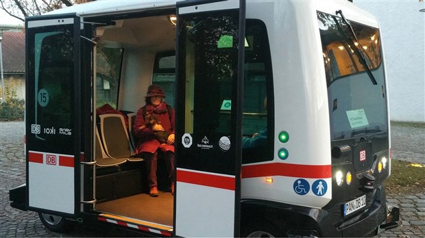 Projet de navette autonome électrique sur la voie publique 