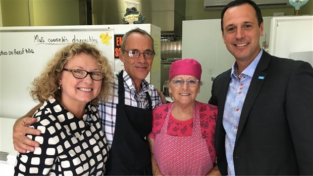 Jean-François Roberge et Marguerite Blais à la rencontre des aînés de la région