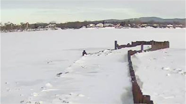 Arrêt temporaire des travaux à la jetée de Chambly 
