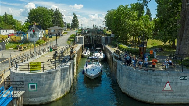 Des travaux d'infrastructure entrepris au Canal-de-Chambly