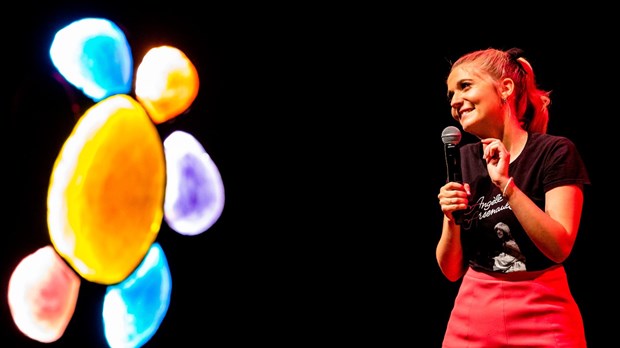 L'humoriste enfant-roi Rosalie Vaillancourt en stand-up à Saint-Jean le 13 décembre