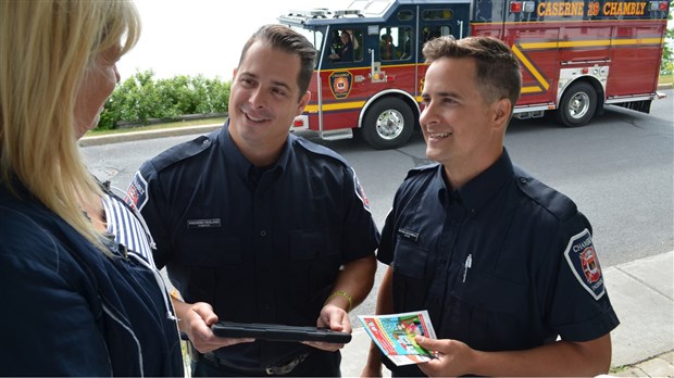 Chambly entame ses visites résidentielles de prévention incendie 