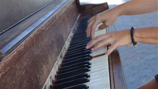 Retour du piano public pour la saison estivale à Chambly 